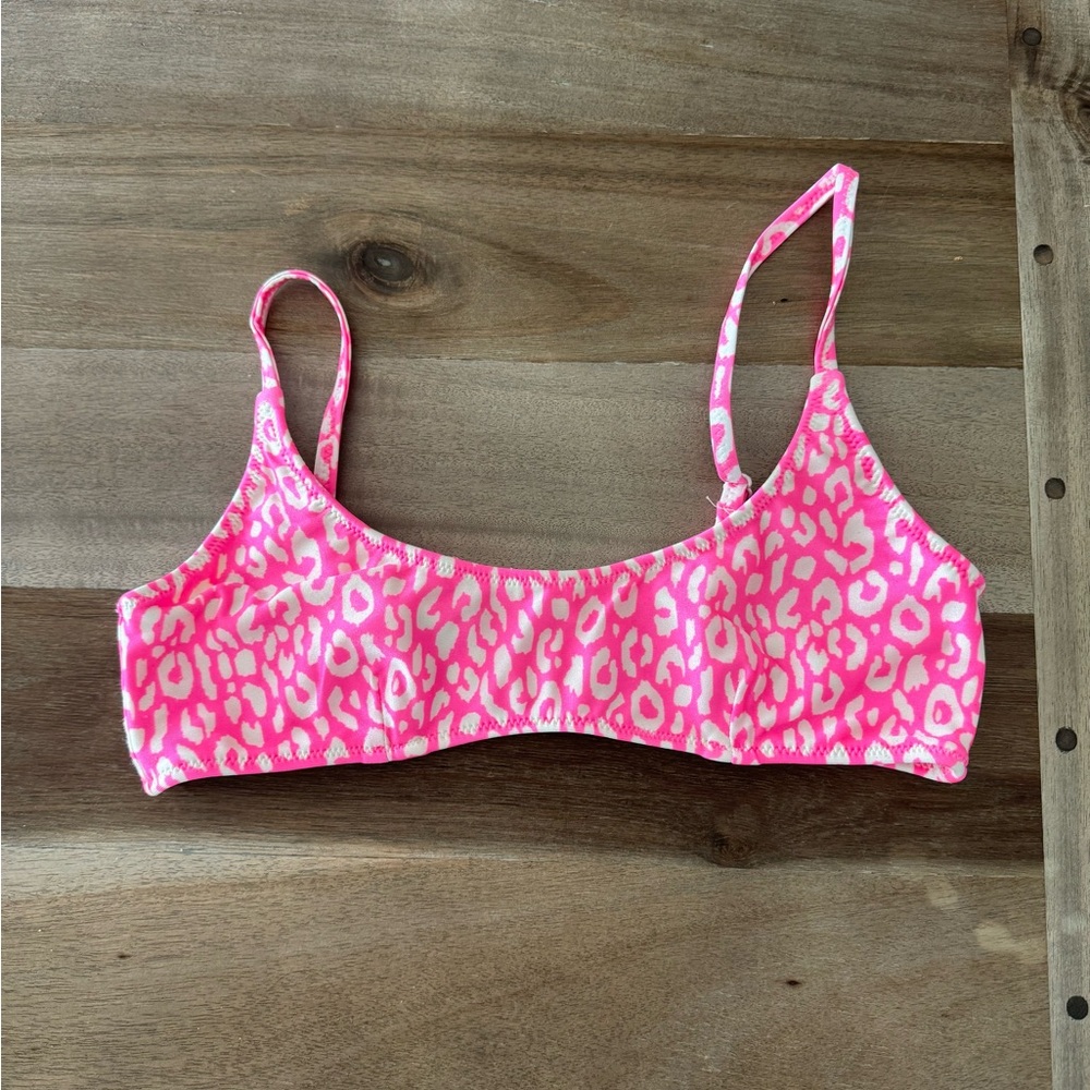 TRIANGL MACI - PINK LEOPARD